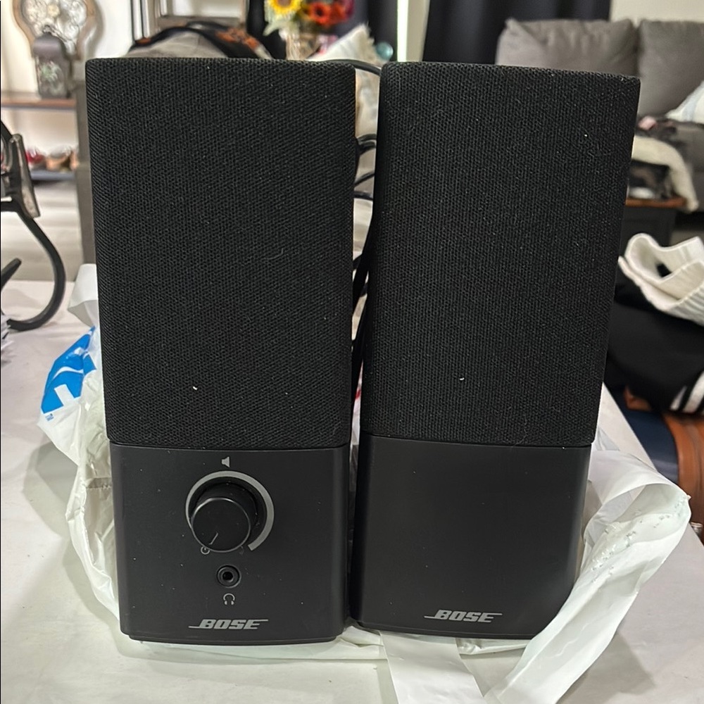 Bose Black Portable Speakers